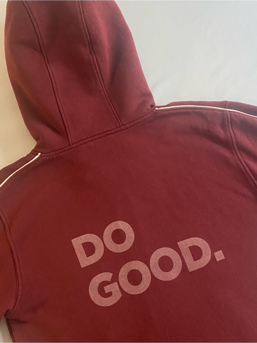 Cotopaxi Do Good Hoodie Women M SLIM Cotton Full Zip Sweatshirt